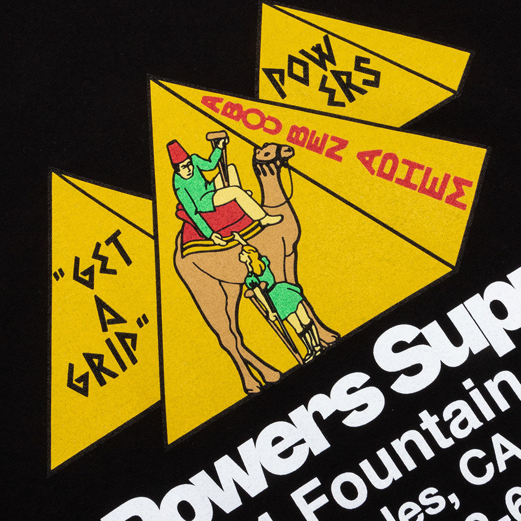 Get A Grip Shop L/S Tee - Black