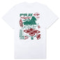 Pray Collage S/S Tee - White