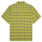 Printed Camp Collar Shirt - Green