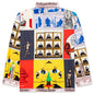 Printed Satin Shirt - Multi