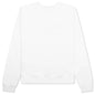 Scribble Printed Sweatshirt - Natural White