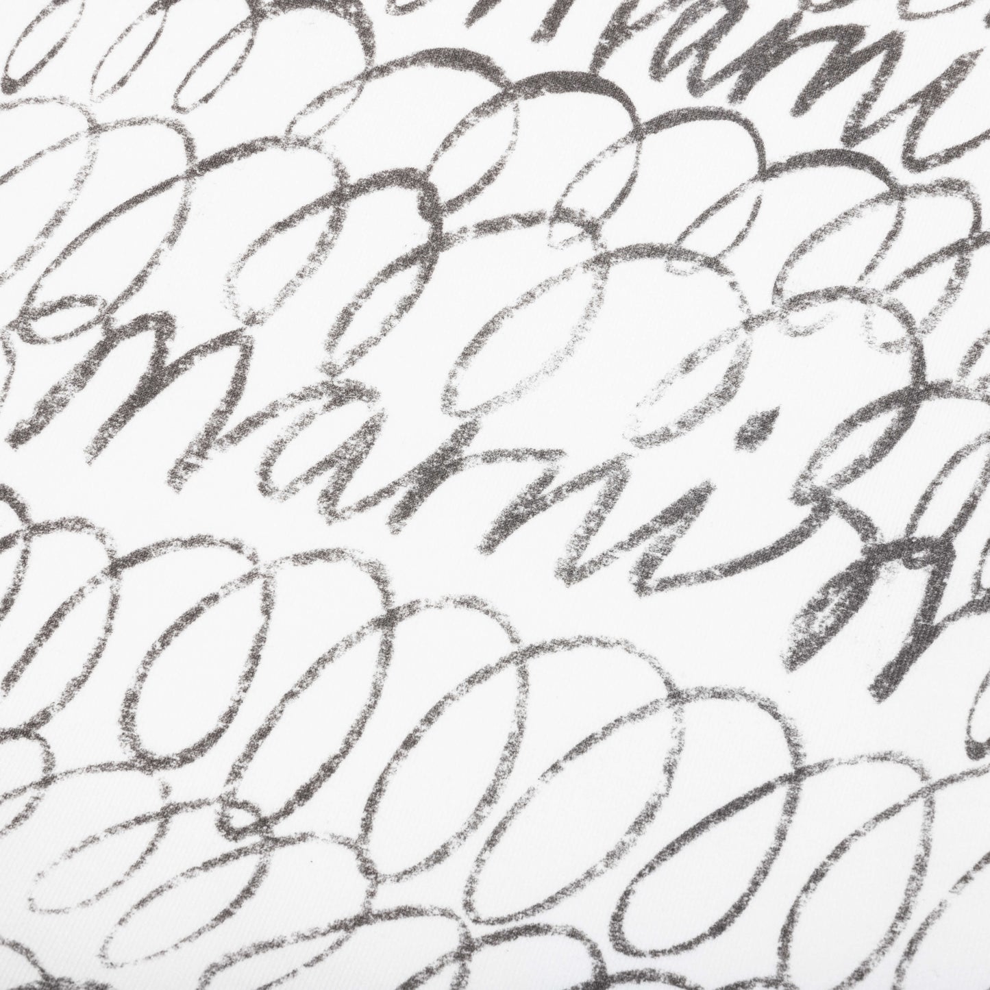 Scribble Printed Sweatshirt - Natural White