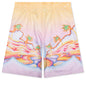Printed Swim Boarder Shorts - Psychedelic Nirvana