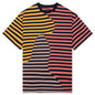 Organic Paneled Stripe Shirt - Yellow/Brown