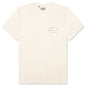 Property Of Stencil Tee - Antique White