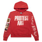 Protest Art Hoodie - Red