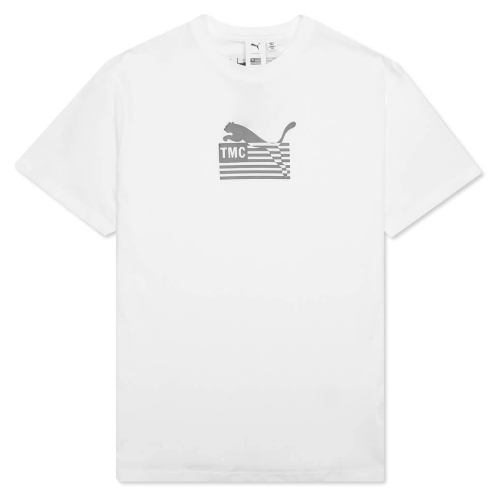 Puma x TMC Hustle Way Logo Tee - Puma White