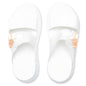 Women's Suede Mayu Sandal - White/Nimbus Cloud/Fizzy Melon