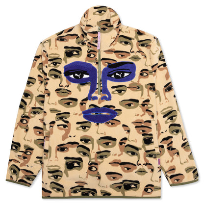 Puma x KidSuper Studios AOP Fleece Jacket - Khaki