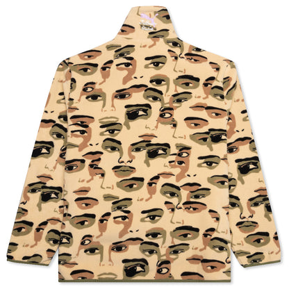 Puma x KidSuper Studios AOP Fleece Jacket - Khaki