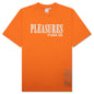 Puma x Pleasures Typo Tee - Orange
