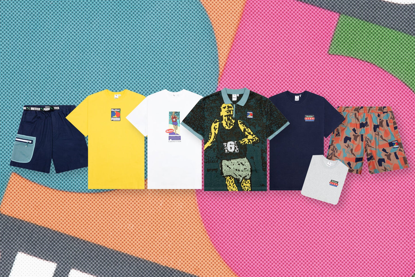 Puma X Butter Goods Graphic Tee - Blue
