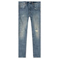 P001 - Worn Light Indigo Blowout