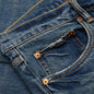 Vintage Square Patch Repair - Dark Indigo