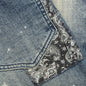 P001 - Bandana Print Patch Indigo