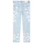 P001 - Light Indigo Bleach Jaquard Monogram