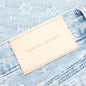 P001 - Light Indigo Bleach Jaquard Monogram