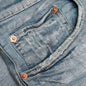 Purple Denim P001 - Light Indigo Iridescent Pearl
