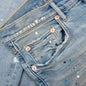 P001 - Light Indigo Painter Jean