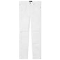 P001 - Optic White Knee Slit