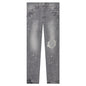 Purple Denim P001 - Worn Grey Paint Blowout