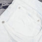 P002 - White Coated Dark Hem