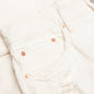 P003 - White Vintage Distress Crop