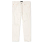 P003 - White Vintage Distress Crop