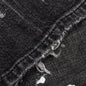 Purple Denim P004 - Super Faded Black Boot