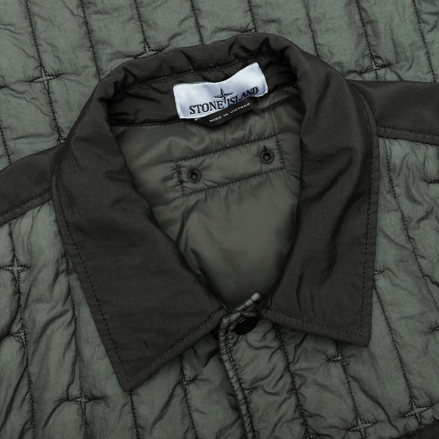 Quilted Nylon Stella Jacket - Musk