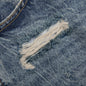 R3 Distressed Baggy Denim - Blue/Cream