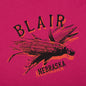 Big Fit T-Shirt Blair Nebraska - Fuchia