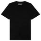 Oversised T-Shirt With Printed Pocket Holes - Black