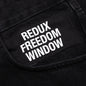 Slim Fit Denim Pant w/Picture Patch - Black