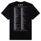 Teenage Dreams Big Fit Tour T-Shirt - Black