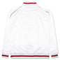 1952 Shiny Raglan Bomber Jacket - White
