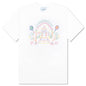 Rainbow Crayon Temple Jersey - White