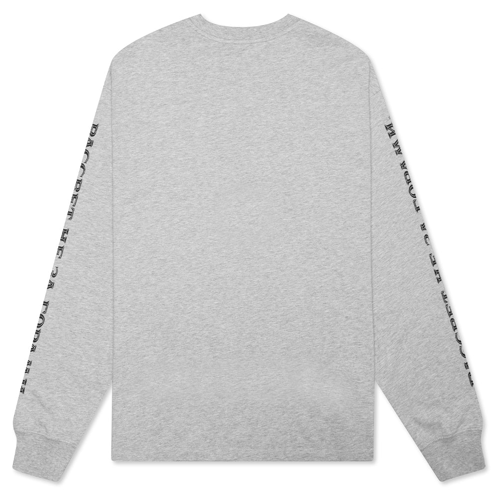 Car Keys L/S Tee - Grey Melange