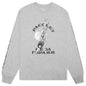 Car Keys L/S Tee - Grey Melange