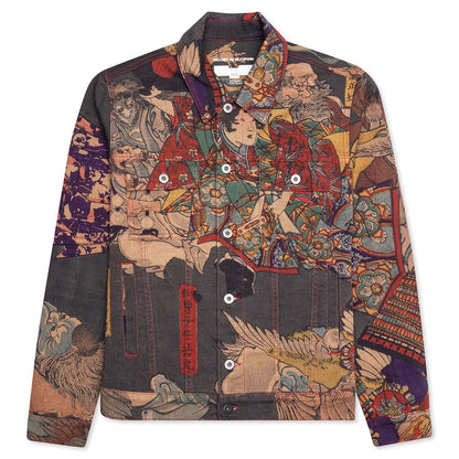 Denim Jacket - All Over Print