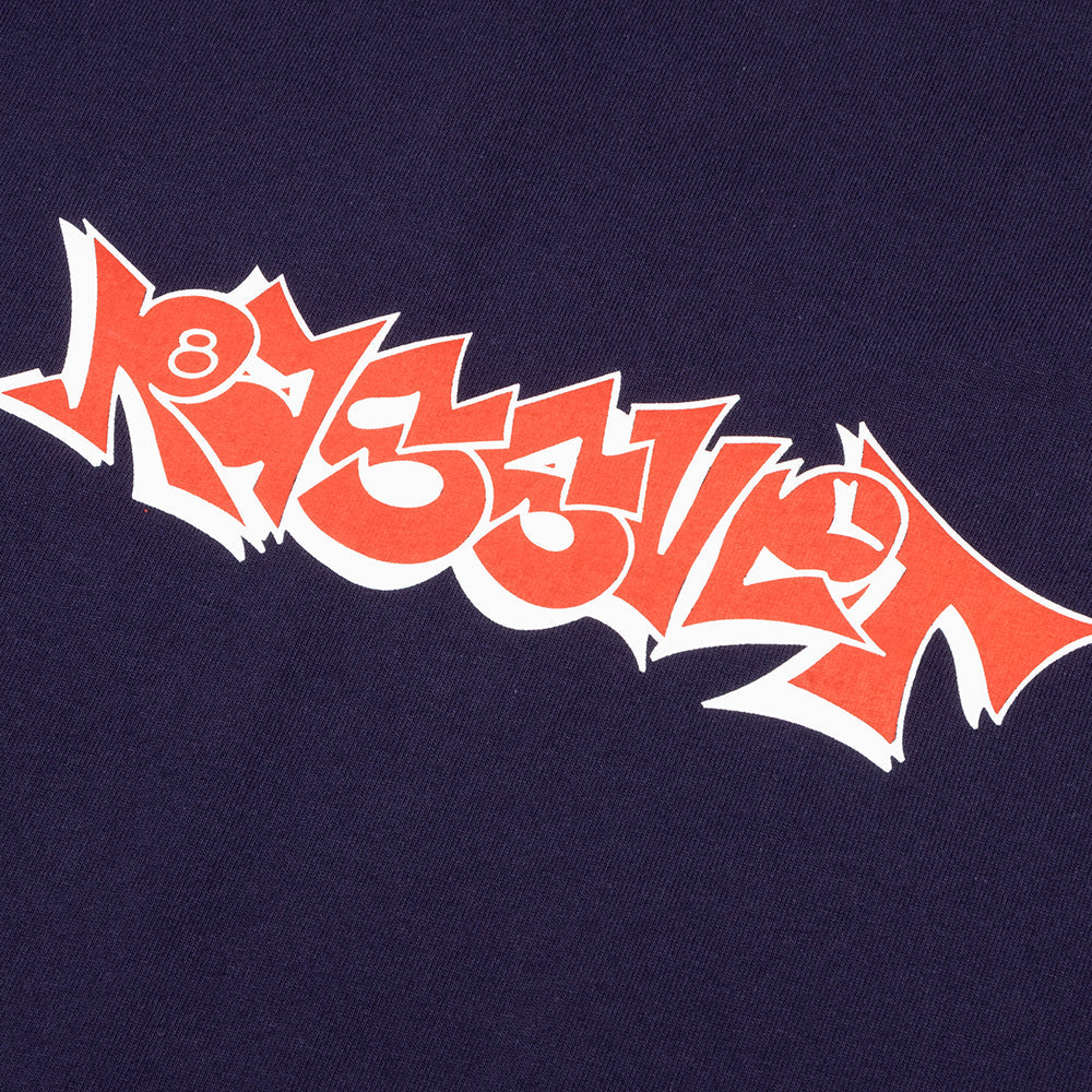 Graffiti Tee - Navy