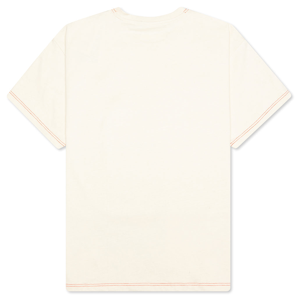 Japanese Print S/S Tee - Beige