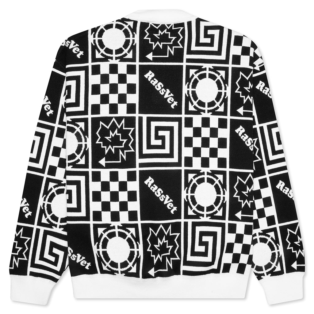 Multi Board Sweater - White