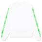 Square Logos L/S Tee - White