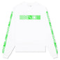 Square Logos L/S Tee - White