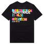 Collapsed Face Tee - Black