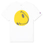 Collapsed Face Tee - White