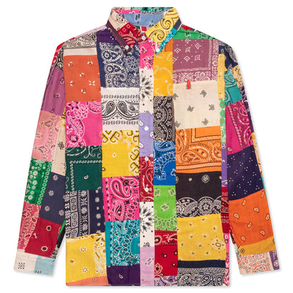 Oversized Shirt - Multi Bandana