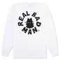 Circle L/S Tee - White