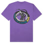 Space Bass S/S Tee - Dusty Purple
